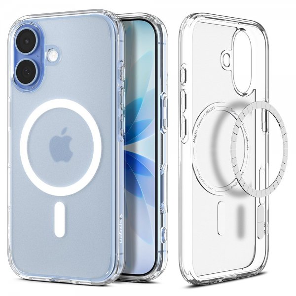 Spigen iPhone 17 Skal Ultra Hybrid MagFit Frost White