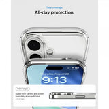 Spigen iPhone 17 Skal Ultra Hybrid S MagFit Clear White