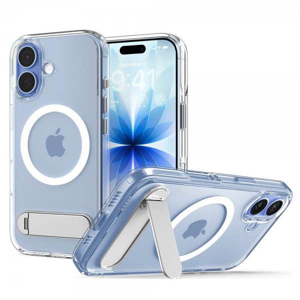 Spigen iPhone 17 Skal Ultra Hybrid S MagFit Clear White