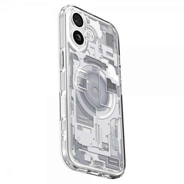 Spigen iPhone 17 Skal Ultra Hybrid Zero One MagFit Vit