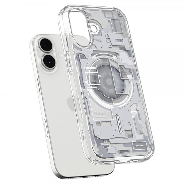 Spigen iPhone 17 Skal Ultra Hybrid Zero One MagFit Vit