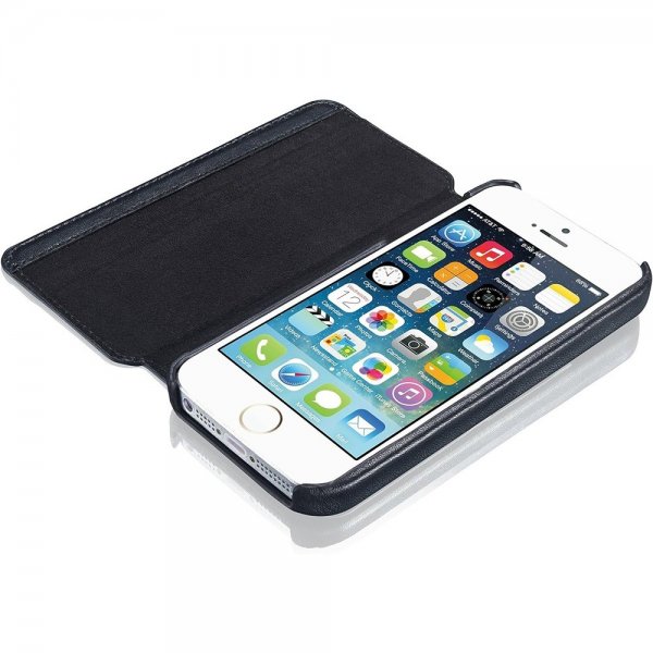 KAVAJ iPhone 5/5S/SE 2016 Fodral Dallas Svart