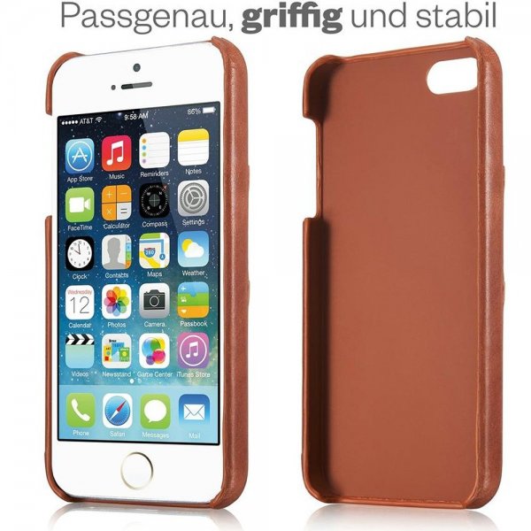 KAVAJ iPhone 5/5S/SE 2016 Skal Tokyo Brun