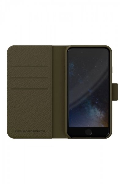 Richmond & Finch iPhone 6/6S/7/8/SE Fodral Wallet Löstagbart skal Emerald Green