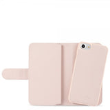 holdit iPhone 6/6S/7/8/SE Fodral Wallet Case Extended Magnet Löstagbart Skal Blush Pink