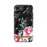 Richmond & Finch iPhone 6/6S/7/8/SE Skal Black Marble Floral