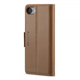 CaseMe iPhone 6/6S/7/8/SE Fodral 023 Series Brun