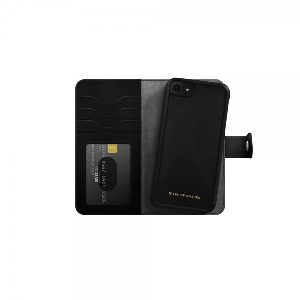 Ideal of Sweden iPhone 6/6S/7/8/SE Fodral Magnet Wallet+ Svart