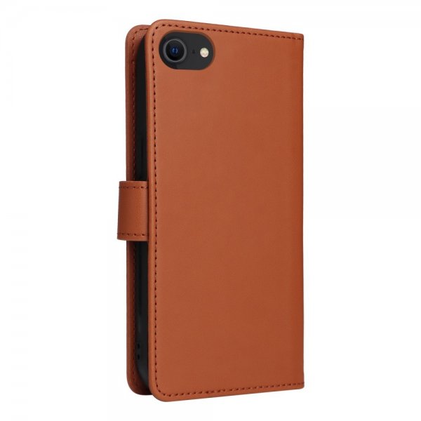 Betopnice iPhone 6/6S/7/8/SE Fodral med Löstagbart Skal 005 Brun