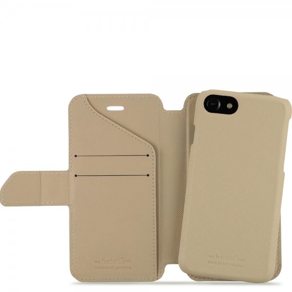 holdit iPhone 6/6S/7/8/SE Fodral Stockholm Löstagbart Skal Caramel Beige