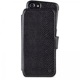 holdit iPhone 6/6S/7/8/SE Fodral Wallet Case Magnet Serpent Black