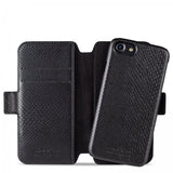 holdit iPhone 6/6S/7/8/SE Fodral Wallet Case Magnet Serpent Black