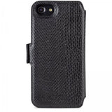 holdit iPhone 6/6S/7/8/SE Fodral Wallet Case Magnet Serpent Black