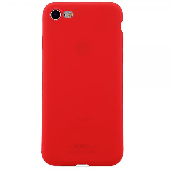 holdit iPhone 7/8/SE Skal Silikon Ruby Red