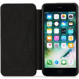 holdit iPhone 6/6S Plus/iPhone 7 Plus/iPhone 8 Plus Fodral SlimFlip Wallet Svart