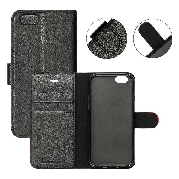 iPhone 6/6S Fodral med Stativ Svart