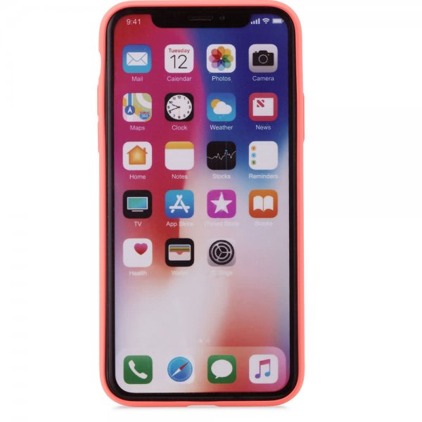 holdit iPhone X/Xs Skal Silikon Coral
