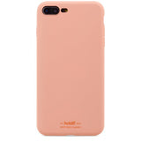 holdit iPhone 7 Plus/iPhone 8 Plus Skal Silikon Pink Peach