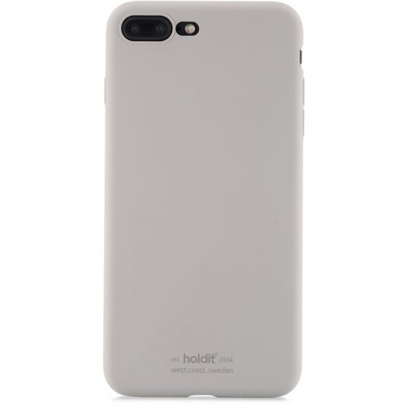 holdit iPhone 7 Plus/iPhone 8 Plus Skal Silikon Taupe