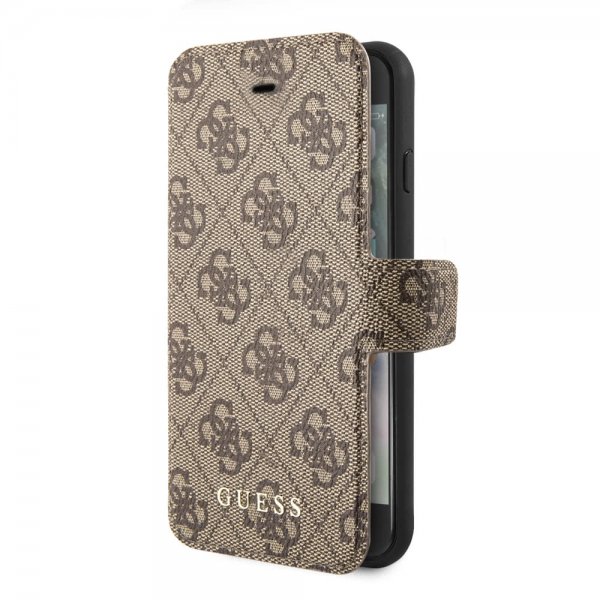 Guess iPhone 7/8/SE Fodral Monogram Brun