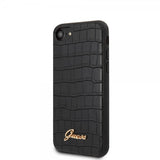 Guess iPhone 7/8/SE Skal Croco Svart