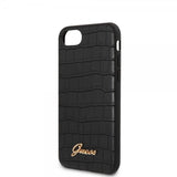 Guess iPhone 7/8/SE Skal Croco Svart