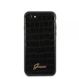 Guess iPhone 7/8/SE Skal Croco Svart