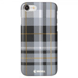 Krusell iPhone 7/8/SE Skal Limited Cover Plaid Dark Grey