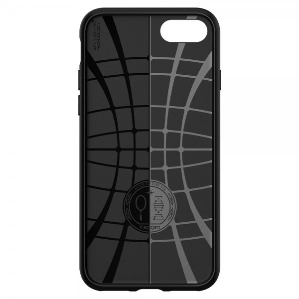 Spigen iPhone 7/8/SE Skal Liquid Air Svart