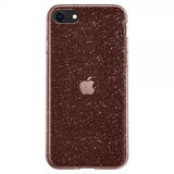 Spigen iPhone 7/8/SE Skal Liquid Crystal Glitter Rose Quartz