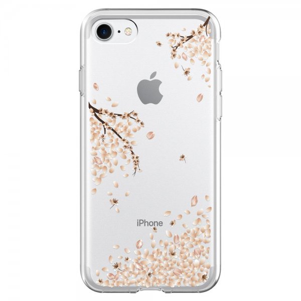 Spigen iPhone 7/8/SE Skal Liquid Crystal Blossom Crystal Clear