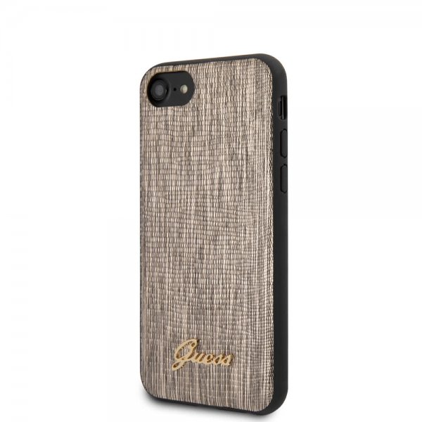 Guess iPhone 7/8/SE Skal Lizard Guld