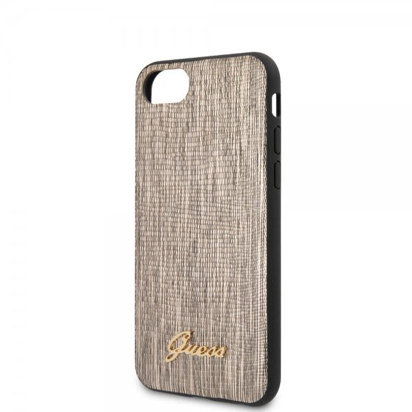 Guess iPhone 7/8/SE Skal Lizard Guld
