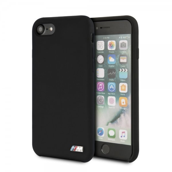 BMW iPhone 7/8/SE Skal med Logo Svart