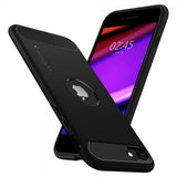 Spigen iPhone 7/8/SE Skal Rugged Armor Matte Black