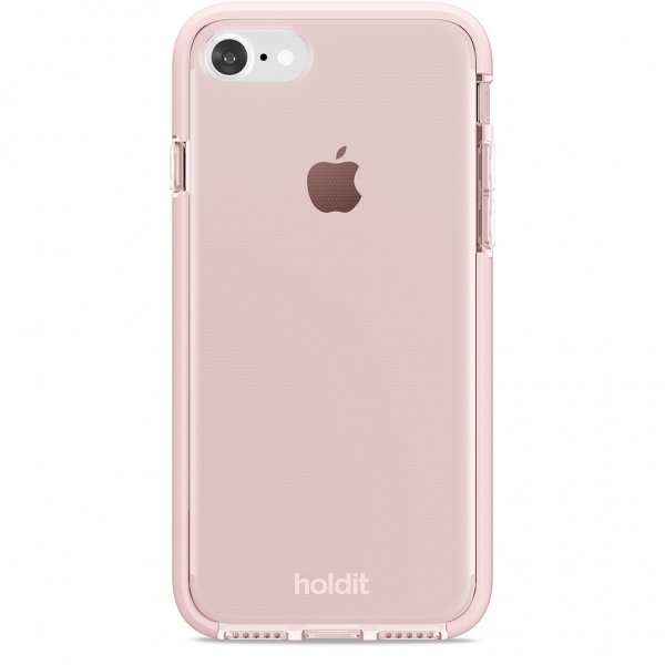holdit iPhone 7/8/SE Skal Seethru Blush Pink