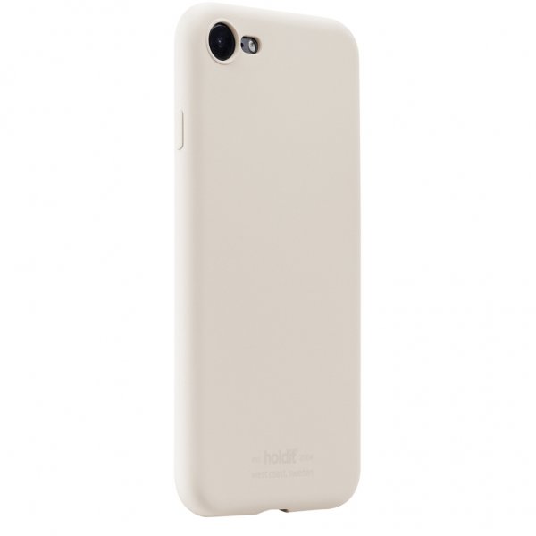 holdit iPhone 7/8/SE Skal Silikon Light Beige