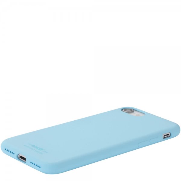 holdit iPhone 7/8/SE Skal Silikon Ljusblå