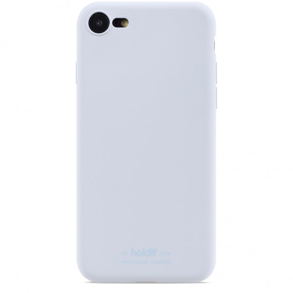 holdit iPhone 7/8/SE Skal Silikon Mineral Blue