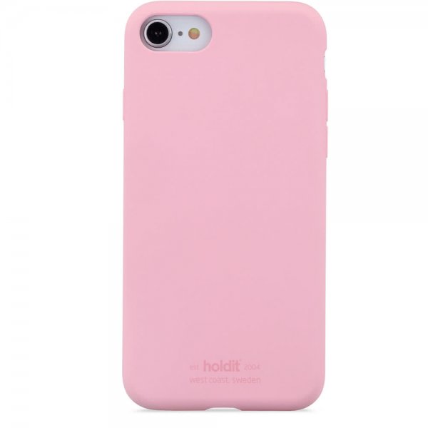 holdit iPhone 7/8/SE Skal Silikon Rosa