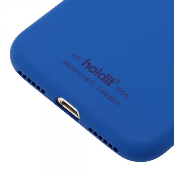 holdit iPhone 7/8/SE Skal Silikon Royal Blue