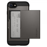 Spigen iPhone 7/8/SE Skal Slim Armor CS Gunmetal
