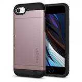 Spigen iPhone 7/8/SE Skal Slim Armor CS Roseguld