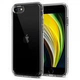 Spigen iPhone 7/8/SE Skal Ultra Hybrid Crystal Clear