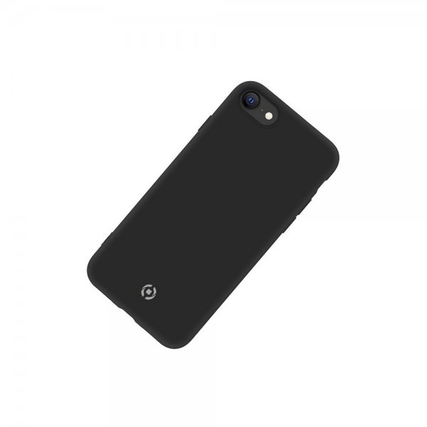 Celly iPhone 7/8/SE Skal CROMO Svart