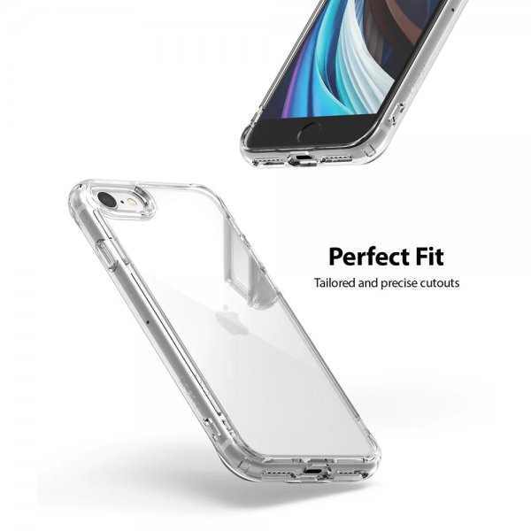Ringke iPhone 7/8/SE Skal Fusion Clear
