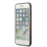 Guess iPhone 7/8/SE Skal Saffiano Metal Logo Svart