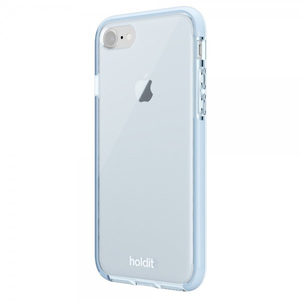 holdit iPhone 7/8/SE Skal Seethru Mineral Blue