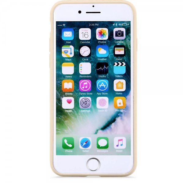 holdit iPhone 7/8/SE Skal Silikon Beige