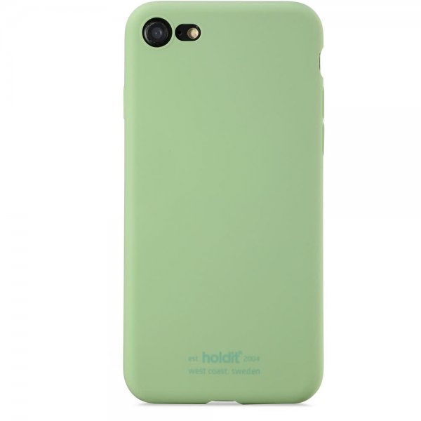 holdit iPhone 7/8/SE Skal Silikon Jade Green